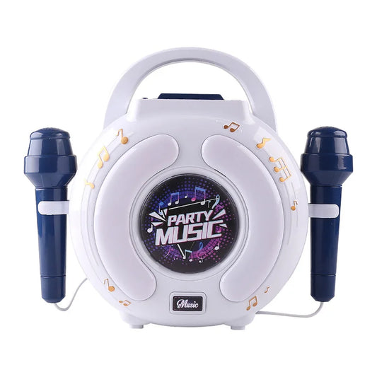 Wireless Bluetooth Karaoke Speaker Microphone, Microphone for Listening to Music and Singing, Children's Educational Toys