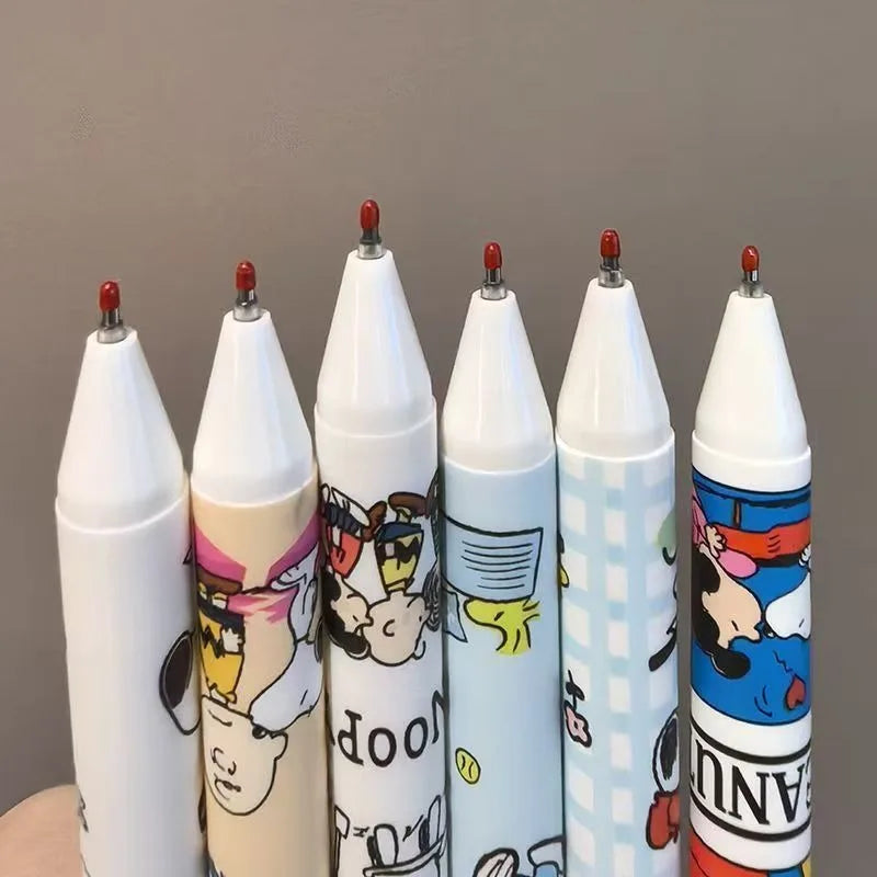 Snoopy Woodstock Charlie Brown secondary animation peripheral gel pen cartoon cute creative students quick-drying love brush pen