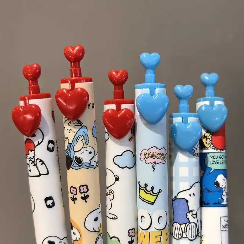 Snoopy Woodstock Charlie Brown secondary animation peripheral gel pen cartoon cute creative students quick-drying love brush pen